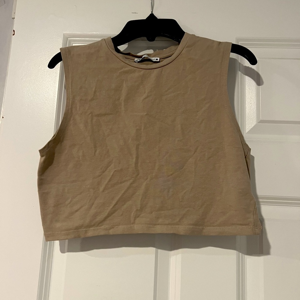 Zara crop tank